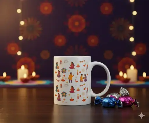 Diwali Mug 05 – Sweet Celebration Combo